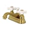 Kingston Brass KS3607PX 4" Center Bathroom Faucet, Brushed Brass KS3607PX - alternate 1